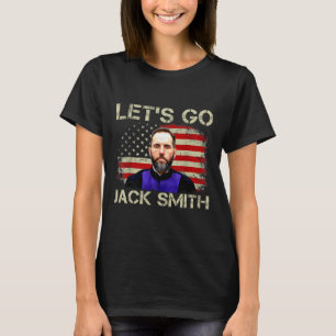 Lass39s Go Jack Smith American Flag Sommer T-Shirt