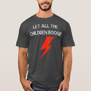 Lass All Children Boogie weiß T-Shirt
