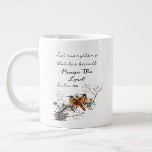 Lass alles, was Atem hat Lob für den Herrn Jumbo-Tasse