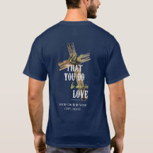 Lass alles, was du in Church T - Shirt tust