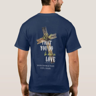 Lass alles, was du in Church T - Shirt tust