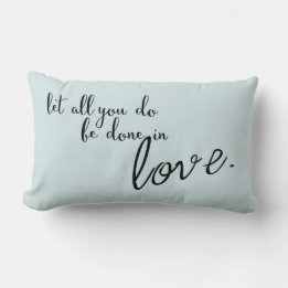 Lass alles, was du in Liebe-Angebot machst Lendenkissen