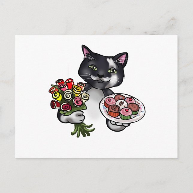 Lass andere lächeln postkarte (Vorderseite)