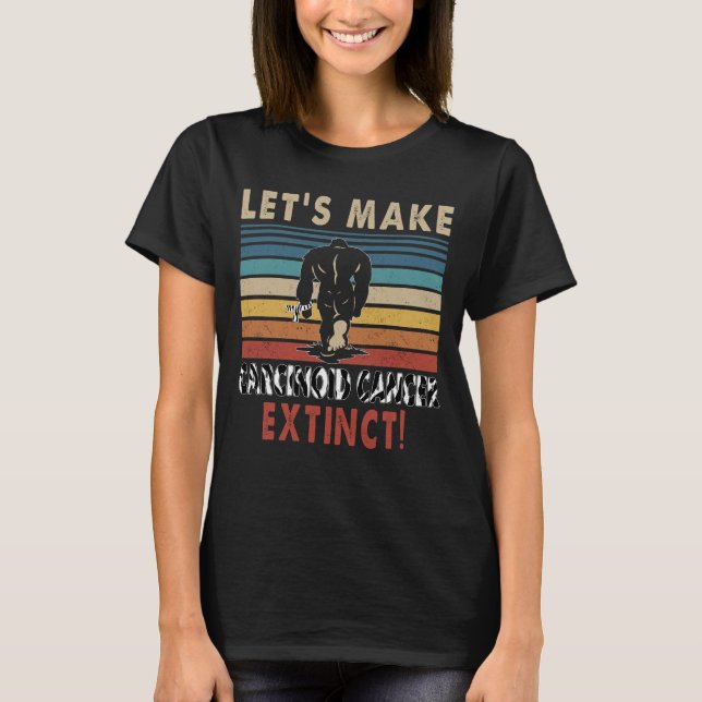 lass: Aussterben des Karzinoidkrebses am größten F T-Shirt (Vorderseite)