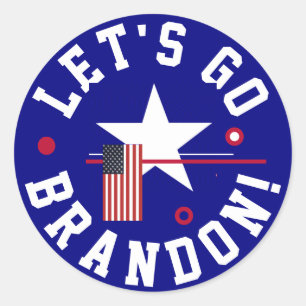 Lass Brandon Classic Round Aufkleber