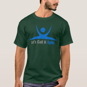 Lass Call It Splits Abstrakt Hanuman Asana Style S T-Shirt