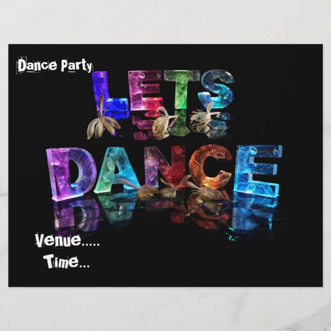 Lass Dance Flyer (Vorne)