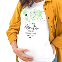 "Lass das Abenteuer an!" Reisekarte Kinderdusche