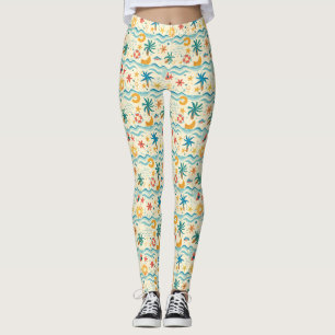 Lass das Meer Set, das du gratis und die Sonne küs Leggings
