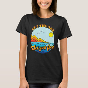 Lass das Set, du Free Beach Family Ferien Sum T-Shirt