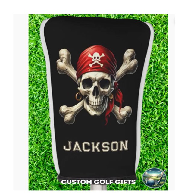 Lass das T-Shirt wie Piraten ab Golf Headcover (Unleash Your Inner Swashbuckler on the Greens!)