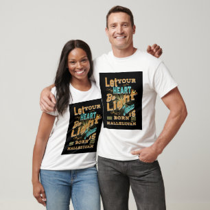 Lass dein Herz leicht sein, Jesus ist geboren, Hal T-Shirt