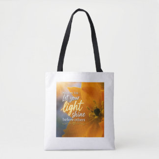 🌞Lass dein Licht leuchten! Inspirierende Schrift  Tasche