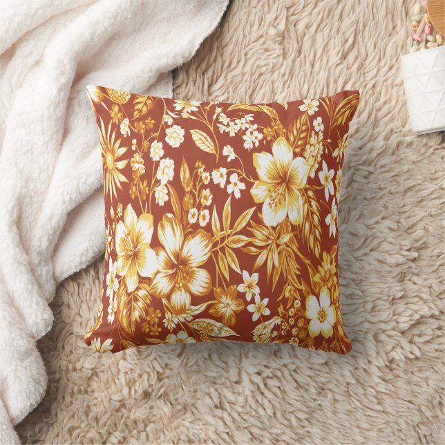 Lass dein Style-Blossom Kissen (Decke)