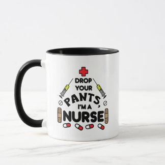 Lass deine Ameisen fallen, ich bin Krankenschweste Tasse