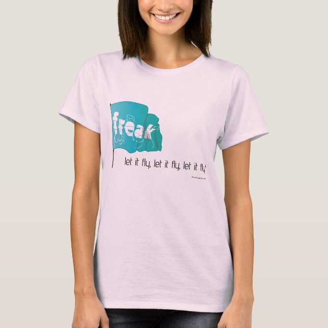 lass deine Fahne Fliege! T-Shirt (Vorderseite)