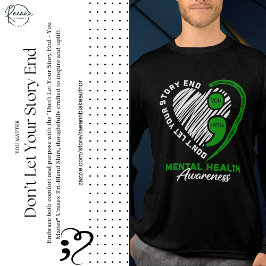 Lass deine Geschichte nicht enden - Du bist wichti Tri-Blend Shirt