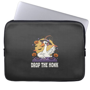 Lass den Hupen Halloween DJ Goose Laptopschutzhülle