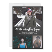 Lass der Abenteuer Begin-Tafel | Absolvent