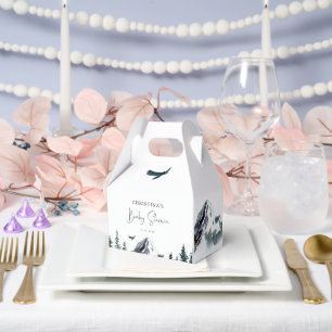 Lass der Adventure Begin Baby-Dusche Geschenkschachtel