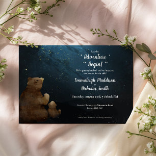 Lass der Adventure Begin Informal Abend Wedding Einladung