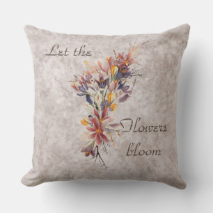 Lass der Blume Bloom Pillow Kissen
