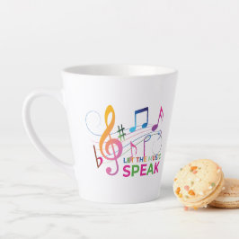 Lass der Musiksprache, Musiknotizen Milchtasse