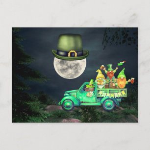Lass der Shenanigans Begin St. Patrick's Day Postkarte
