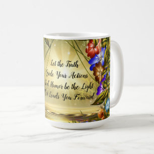 Lass der Wahrheit als Guide Kaffeetasse