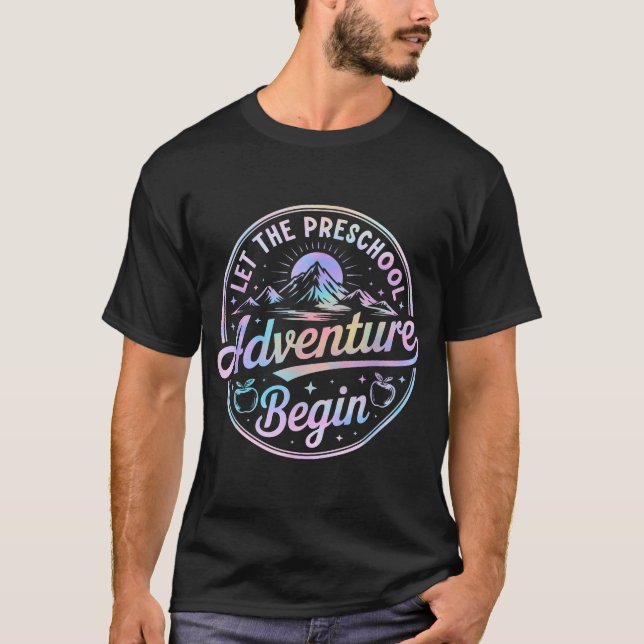 Lass des Abenteuers in der Vorschule T-Shirt (Vorderseite)