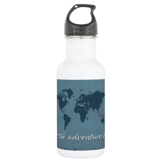 Lass des Abenteuers Trinkflasche (Vorderseite)