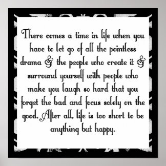 Lass des Dramas Poster