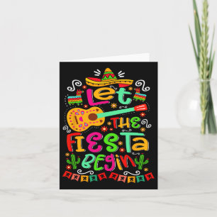 Lass des Fiesta Begin Party Mexiko Mexikanisches C Karte
