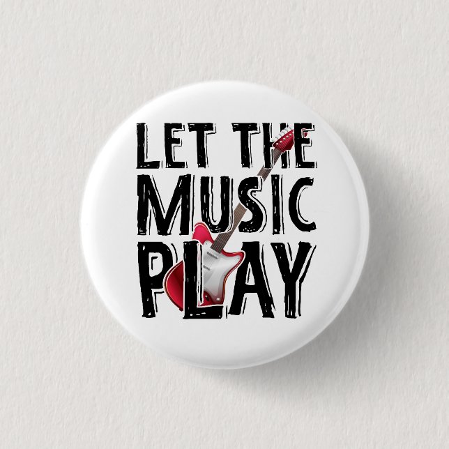 Lass des Musikspiels Electric Guitar Button (Vorderseite)