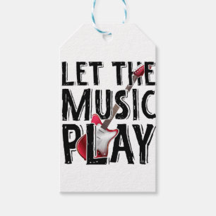 Lass des Musikspiels Electric Guitar Geschenkanhänger