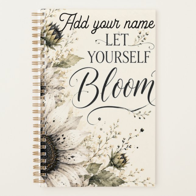 Lass dich blühen planer (Vorderseite)