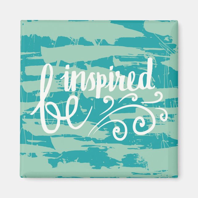 Lass dich inspirieren magnet (Vorne)