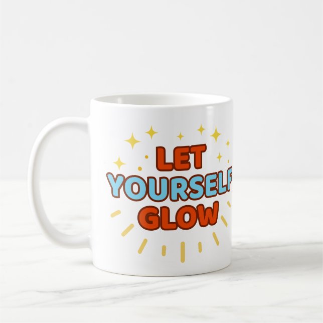 Lass dich leuchten - Tasse (Links)