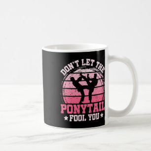 Lass dich nicht vom Pferdeschwanz täuschen Martial Kaffeetasse