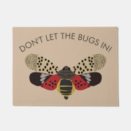 Lass die Fehler nicht in der Gepunkteten Lanternfl Fußmatte