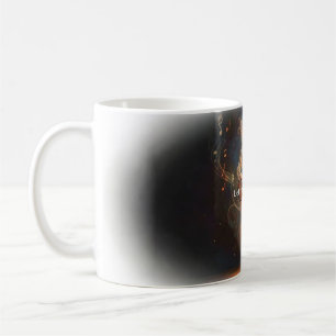 🎸 Lass die Musik aufsteigen E-Gitarre Tasse