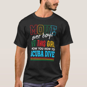 Lass dieses Girl zeigt dir, wie man Tauchsport Fun T-Shirt
