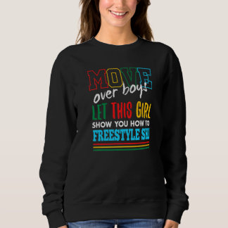 Lass dieses Mädchen dir zeigen, wie man Freestyle Sweatshirt