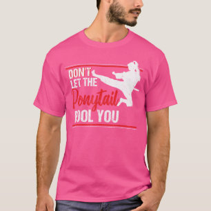 Lass dir das Shirt für Karate nicht mit dem Pferde