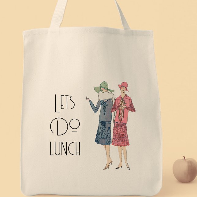 Lass Do Lunch Vintag Ladys Tragetasche (Von Creator hochgeladen)