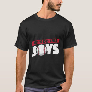 Lass Do This Boys Cool Sport Player Baseballer Bas T-Shirt