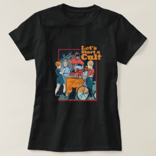 Lass eine Cult Spooky Retro Halloween Womens T-Shirt