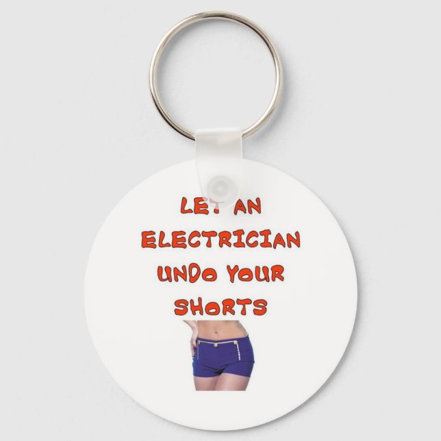 LASS EINEN ELEKTRIZISCHEN UNTUN DEINER KURZE SCHLÜSSELANHÄNGER (Vorderseite)