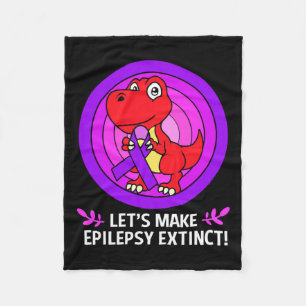 Lass Epilepsie Aussterben Epilepsie Bewusstsein Ki Fleecedecke