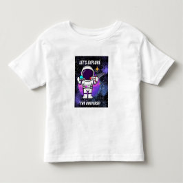 lass erforscht das Universum Kleinkind T-shirt